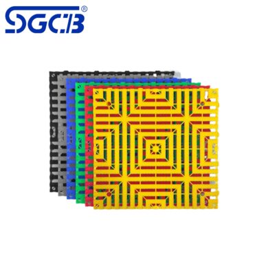 პლასტმასის იატაკის ცხაური 3.0 (წითელი) Grating Plastic Floor Sheet 3.0 Red